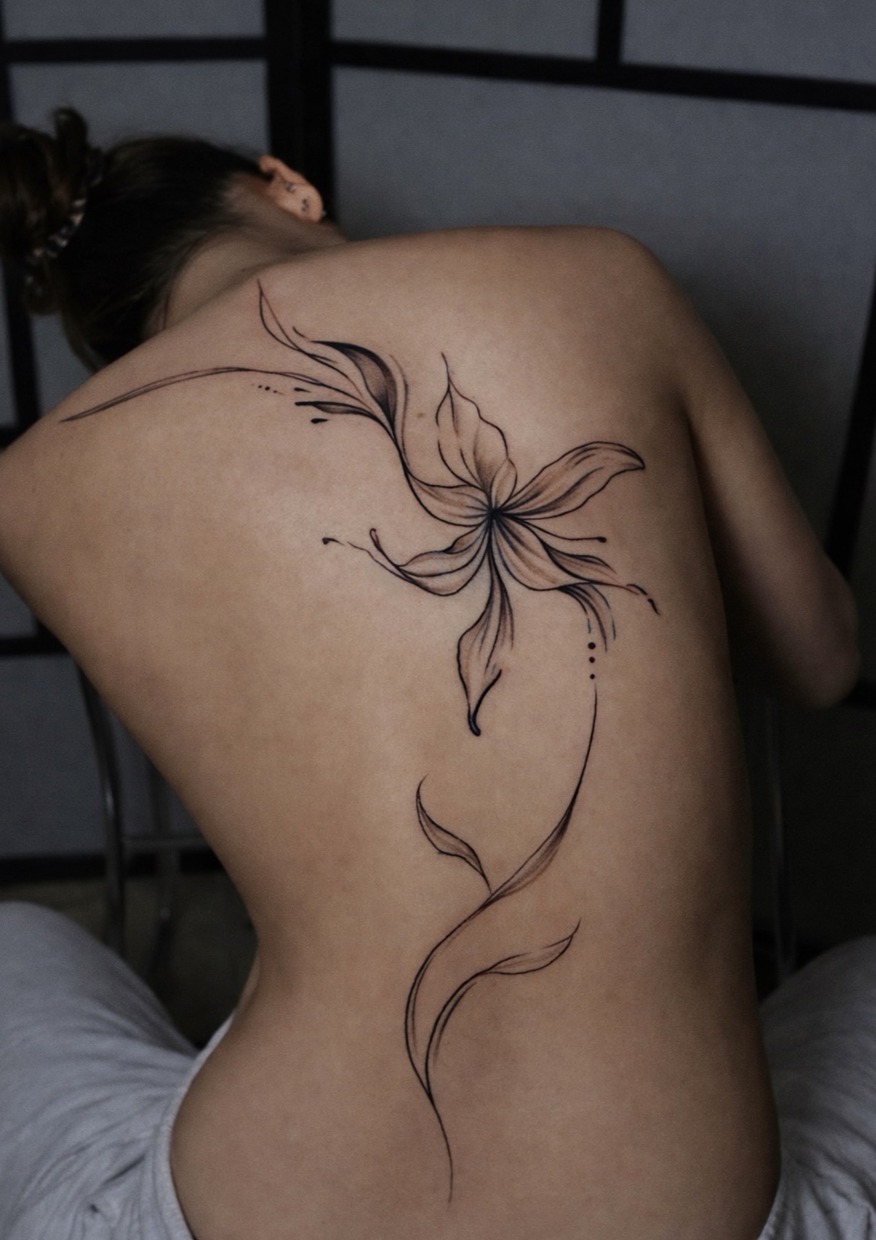 Fine Line tattoo
