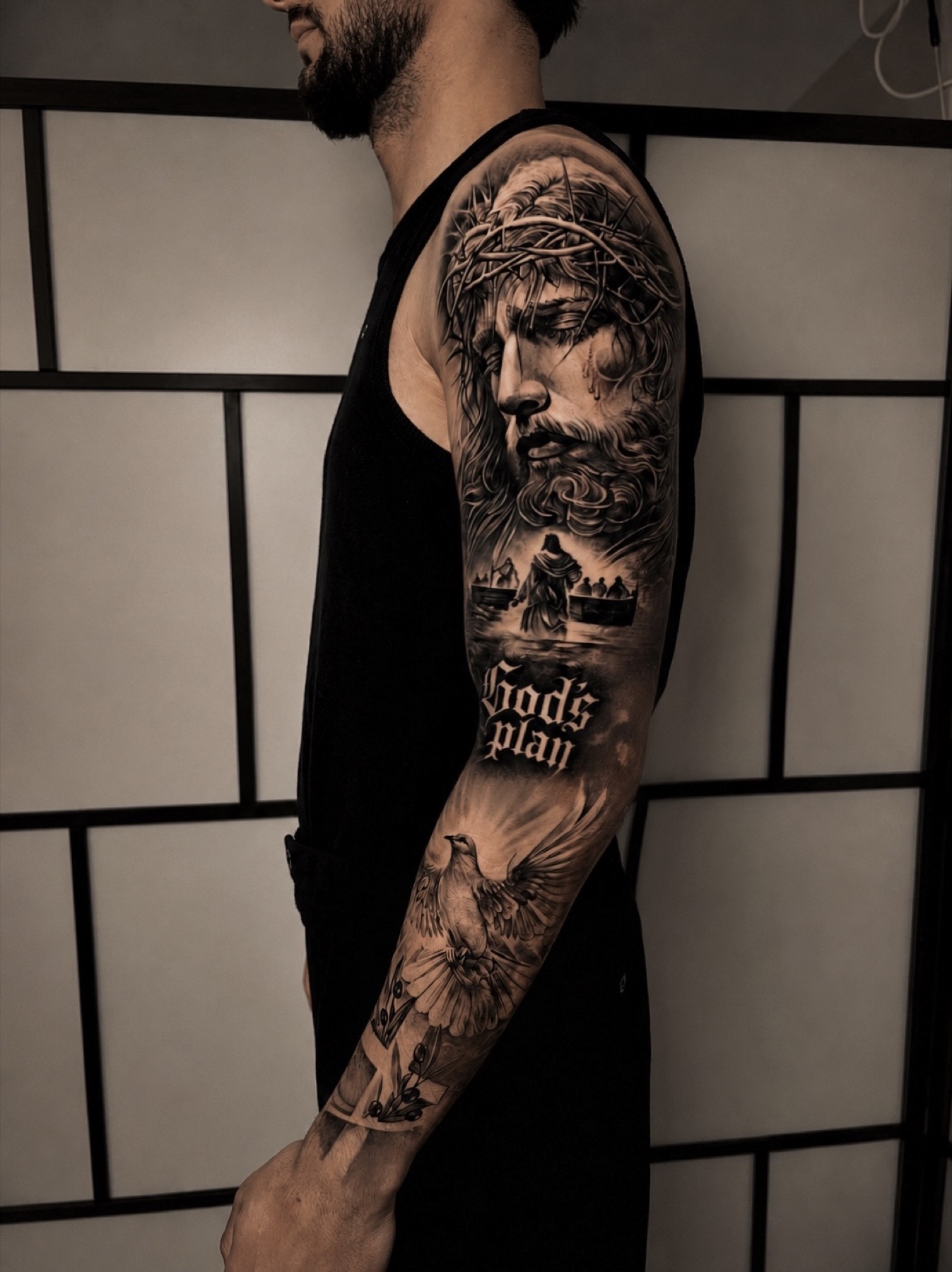 Black & Grey tattoo